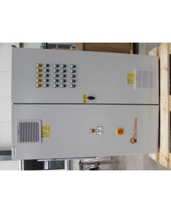 Control cabinet silo augers