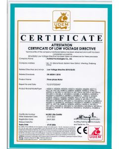 Mot-g 0.75 230/400 3 50 21.6r shaft 35x56 Drive MPF ZY