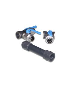 By-pass cpl 1 1/2" with connec tion PVC for medicator
