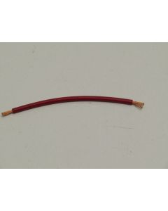 WIRE,RED,4.00" LONG,