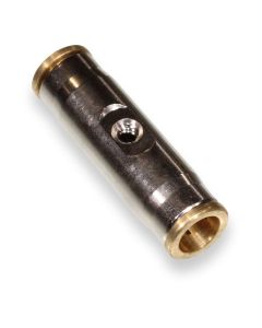 T-piece 9.5mm PA pipe f/1 nozzle brass nickel-plated (NO)