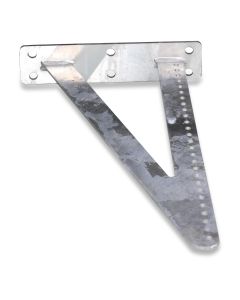 Wall bracket suspension for ribbed tubes 500 for 3 rows
