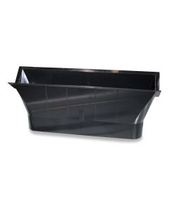 Air inlet  80x440 onto airduct 100x160 8° ABS