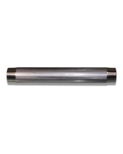 Barrel nipple SST 1" 2 x 230mm long