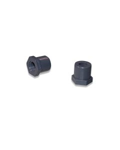 Reducing bush 20od x 1/4"fm short w/octagon PVC NP16