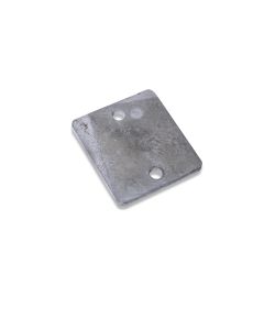 Plate f/bracket gutter Caravan