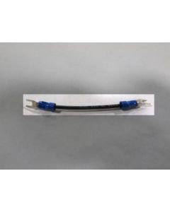 JUMPER WIRE, #16, 2 FORKS 3" LG