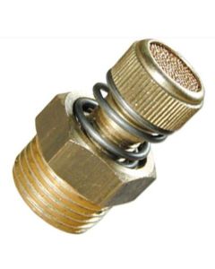 Exhaust throttle 1/8" m with silencer, manual