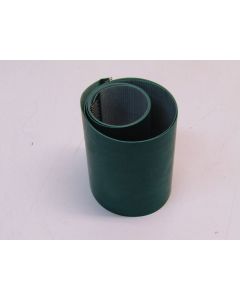 CONVEYOR BELT 54.96"x4.72" 1396x120mm,GREEN,W/SST LACE,SIMUL