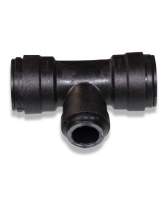 T-connector plastic, pluggable, for PE pipe 22x15x22mm