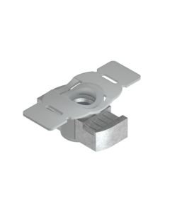 Sliding nut with fixing aid M6 for SW 18mm steel hot-dip