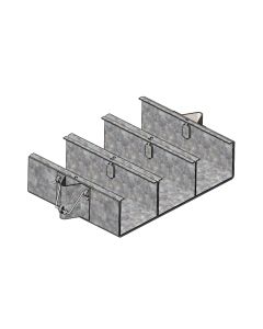 Coupling set for driptrough 3-ways Galv