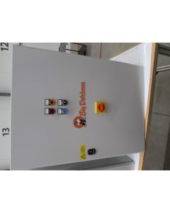 Control cabinet egg cross collection