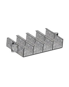 Coupling set for driptrough 4-ways Galv