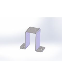 Sensor bracket 100 SST f/sensor rod static/oscillating plas