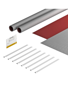 Fire protection bandage set f/photovoltaics grey/red FSB-K82