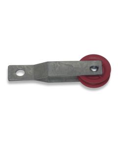 Pulley 1 1/2" 38.1mm plastic   with split strap long