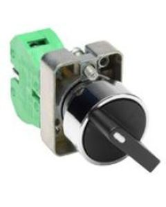 SWITCH 2-POSITION SELECTOR,MAINTAINED W/1 N.O. CONTACTS 22mm
