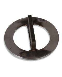 Brake disc, SST with pier reinforcement for beginning and en