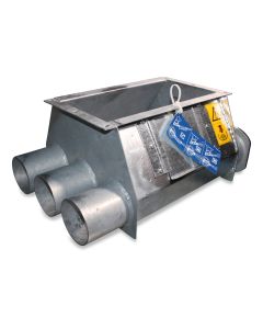 Lower part f/silo boot M 90 3-line 1 direction