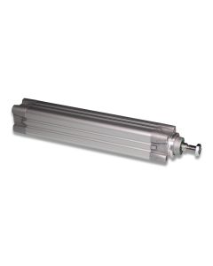 Pneumatic cylinder d40/h200 ISO 6431 with ballows retainer