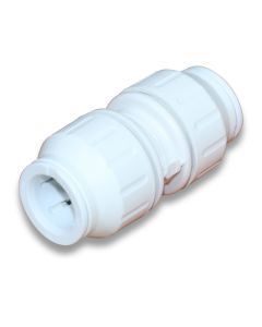 Socket 15mm white f/heating plate type R