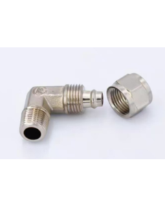 Screw nipple 1/8" 8-6 angle