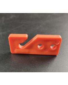 Plate for suspension rope 3mm PES