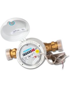 Water meter w/reed relay 3/4" 2-5000l/h RTKD-N 1L/pulse