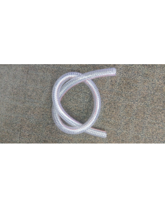 Transparent wire hose 25x19mm PVC