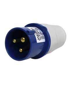 Male plug 2P + T 16A 200/250V 60H AZ