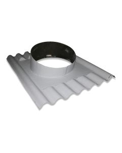 Roof sheet D650 /30 gray for slope