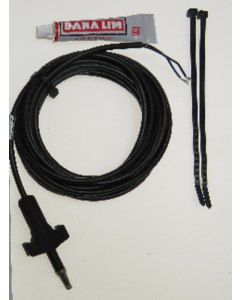 Temperature probe DOL-10 for installation in drinker lines