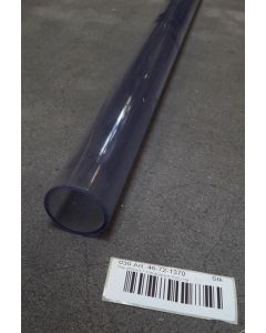 Pipe D50/3.7 Pvc transparent/1m
