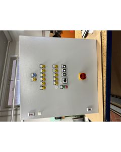 Control cabinet silo filling
