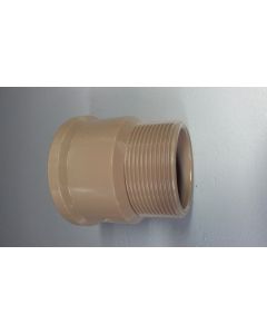 Adapter PVC Weldable Short W/ Thread 60mmx2" NBR 5648