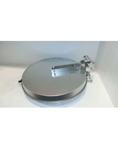 Roof cap assembly f/bin 6'/9'/12' 40deg GI
