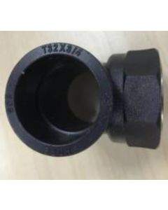 Reducing tee 32mmx3/4"fmx32mm, hot melted, for PE pipe