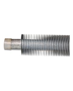 Ribbed tube galv 1 1/2"x1000