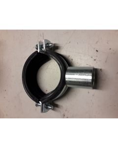 Pipe clamp D57-63, w/thread M8/M10/1/2"