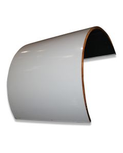 Exhaust air pipe half VC-30 D1270-1000 gray
