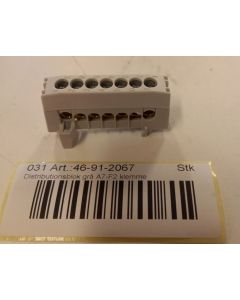 Distribution block Grey A7-F2 clip