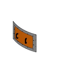 Man hole f/mixing tank cpl