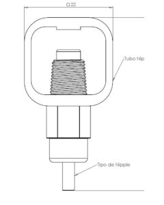 Set pipe 3N 4078 3M