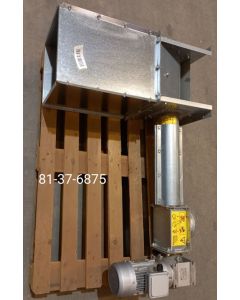 Zinc Hopper 300x300 m/460mm superstructure and agitator