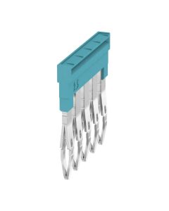 Jumper across for terminal A row ZQV 2.5N/5 blue
