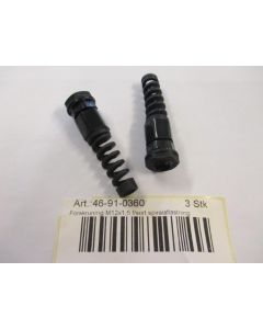 Screw Union M12x1.5 f/black sprialrelief