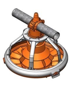 Feed pan cpl FLUXX330-5 plus without shut-off