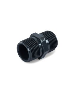 Hexagon nipple 1" PVC NP16