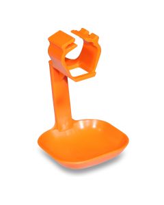 Drip cup 1-arm with clamp bracket L for SaniStar